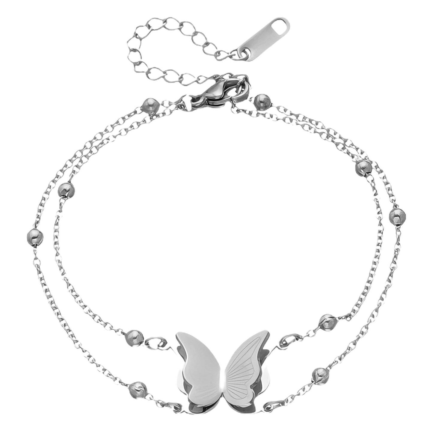 Stainless steel  Butterfly bracelet, Intensity